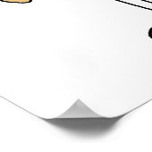 Dochter - Nuts over mijn vader T-shirts en cadeaut Poster (Hoek)