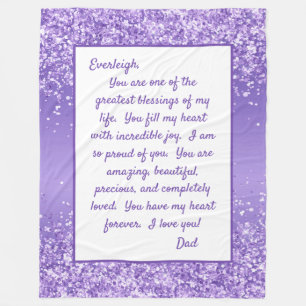 Dochter Proud van Youou Fleece Deken