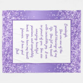 Dochter Proud van Youou Fleece Deken (Voorkant (Horizontaal))