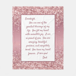 Dochter Proud van Youou Fleece Deken