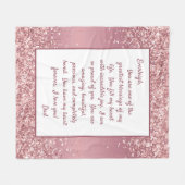 Dochter Proud van Youou Fleece Deken (Voorkant (Horizontaal))