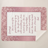 Dochter Proud van Youou Sherpa Deken (Voorkant (horizontaal))