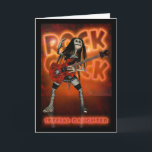 Dochter Rock Chick Verjaardag Kaart Moonies rag po<br><div class="desc">Dochter Rock Chick Verjaardag Kaart Moonies rag pop rocker</div>