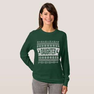 Dochter Shirt lelijke kerst trui meisje shirt
