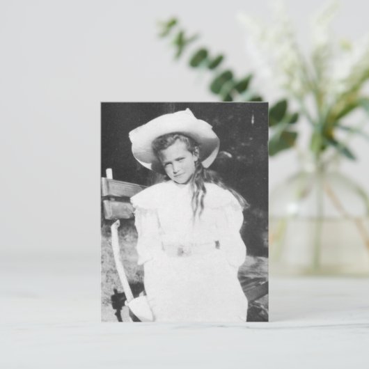 Dochter tsaar van Rusland, Groothertogin Maria Pos Briefkaart (Staand voorkant)