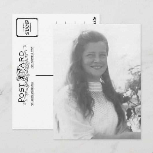 Dochter tsar van Rusland, Grand Duchess Maria Briefkaart (Voorkant / Achterkant)