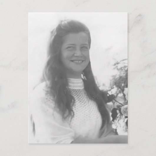 Dochter tsar van Rusland, Grand Duchess Maria Briefkaart (Voorkant)