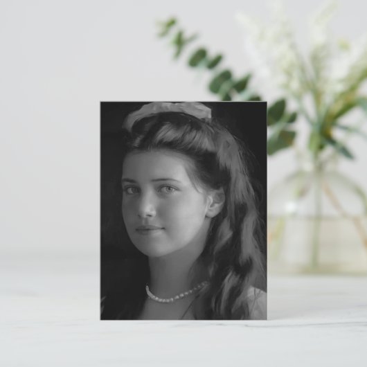 Dochter tsar van Rusland, Grand Duchess Maria Briefkaart (Staand voorkant)