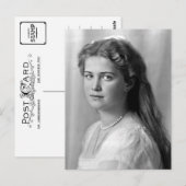 Dochter tsar van Rusland, Grand Duchess Maria Briefkaart (Voorkant / Achterkant)