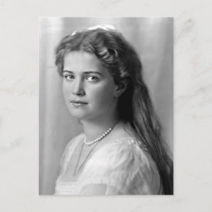 Dochter tsar van Rusland, Grand Duchess Maria Briefkaart