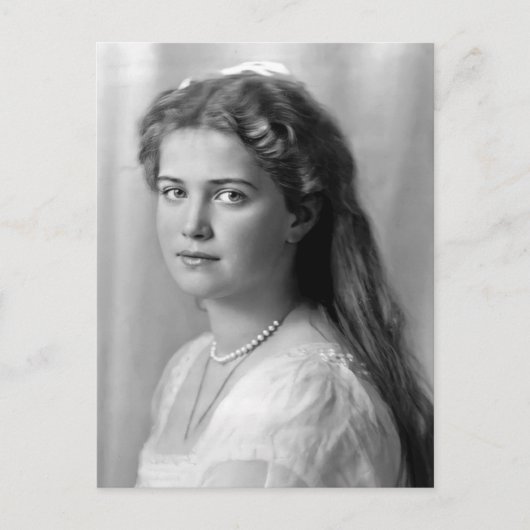 Dochter tsar van Rusland, Grand Duchess Maria Briefkaart (Voorkant)