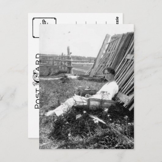 Dochter tsar van Rusland Grand Duchess Olga Romano Briefkaart (Voorkant / Achterkant)