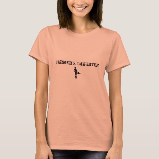 dochter van boeren t-shirt (Voorkant)