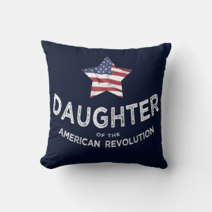Dochter van de Amerikaanse Revolutie DAR Ster groo Kussen