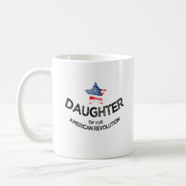Dochter van de Amerikaanse Revolutie DAR Ster Koffiemok