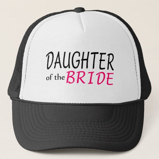 Dochter van de bride trucker pet (Voorkant)