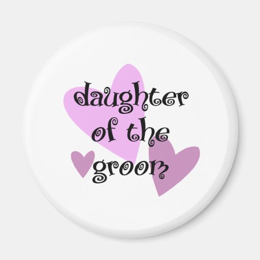 Dochter van de Groom Magneet (Voorkant)