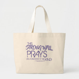 Dochter van de KING Bag Grote Tote Bag