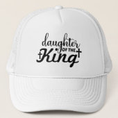 Dochter van de King Christelijk Trucker Hat Trucker Pet (Voorkant)