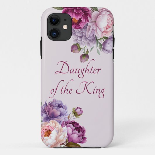 Dochter van de King Floral iPhone / iPad case (Achterkant)