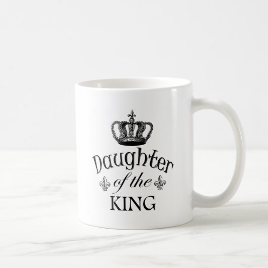 Dochter van de King Quote Koffiemok (Rechts)
