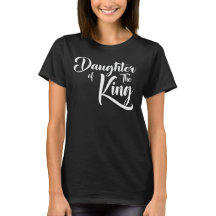 Dochter van de King Zwart T-Shirt