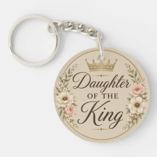 Dochter van de Koning Acryl Sleutelhanger