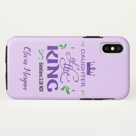 Dochter van de koning Case-Mate iPhone case (Achterkant (horizontaal))