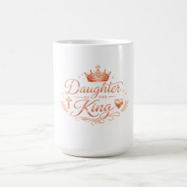 Dochter van de Koning • Christelijk Dames T-shirt Koffiemok