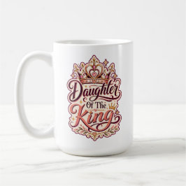Dochter van de Koning Christelijk ontwerp Op geloo Koffiemok