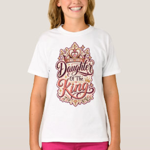 Dochter van de Koning Christelijk ontwerp op geloo T-shirt