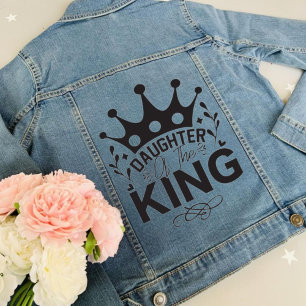 Dochter van de Koning Christelijk Tiener Denim Jacket