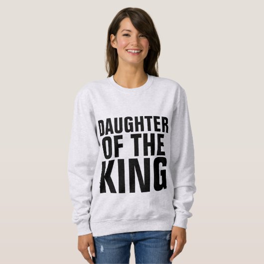 DOCHTER VAN DE KONING, Christelijke Dames T-shirts (Voorkant volledig)
