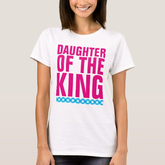 DOCHTER VAN DE KONING CHRISTELIJKE T-shirts (Voorkant)