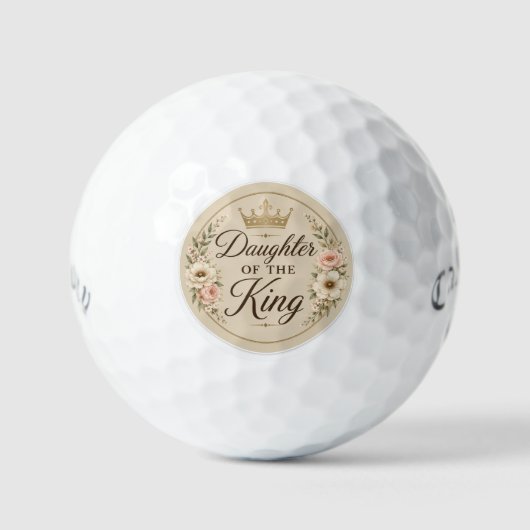 Dochter van de Koning Golfballen (Voorkant)
