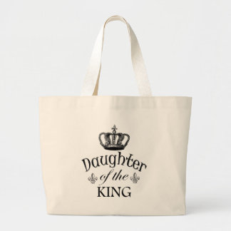 Dochter van de koning grote tote bag