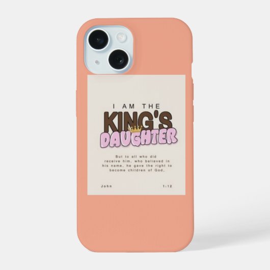 dochter van de koning iPhone 15 case (Achterkant)