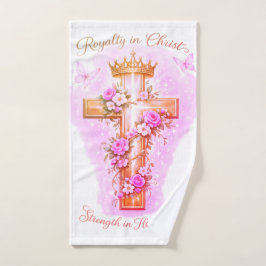 Dochter van de Koning-Koninklijkheid in Christus Bad Handdoek