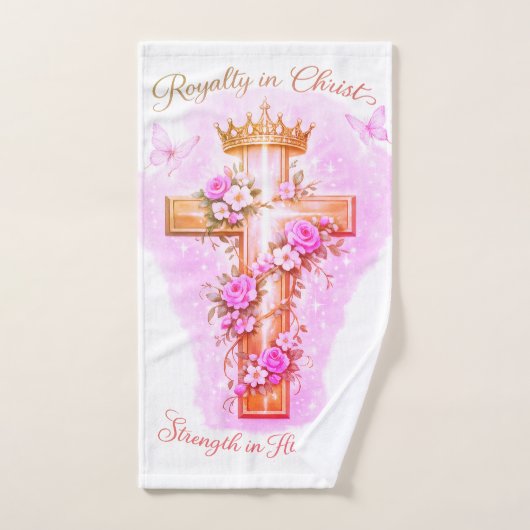 Dochter van de Koning-Koninklijkheid in Christus Bad Handdoek (Handdoek)