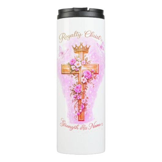 Dochter van de Koning-Koninklijkheid in Christus Thermosbeker (Achterkant)