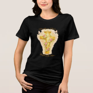 Dochter van de Koning-Koninklijkheid in Christus Tri-Blend Shirt