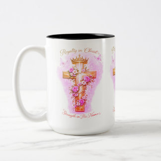 Dochter van de Koning-Koninklijkheid in Christus Tweekleurige Koffiemok
