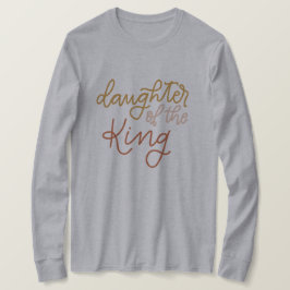 Dochter van de koning lange hoes T-shirt