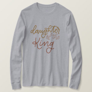 Dochter van de koning lange hoes T-shirt