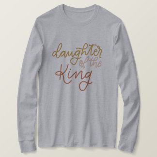 Dochter van de koning lange hoes T-shirt