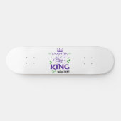 Dochter van de koning persoonlijk skateboard (Horizontaal)
