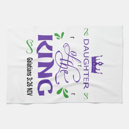 Dochter van de koning theedoek (Horizontaal)