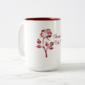 Dochter van de koning tweekleurige koffiemok (Voorkant links)