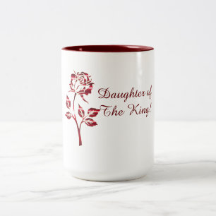 Dochter van de koning tweekleurige koffiemok