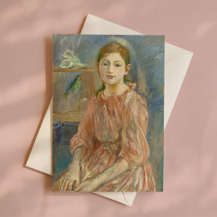 Dochter van de kunstenaar   Berthe Morisot Kaart